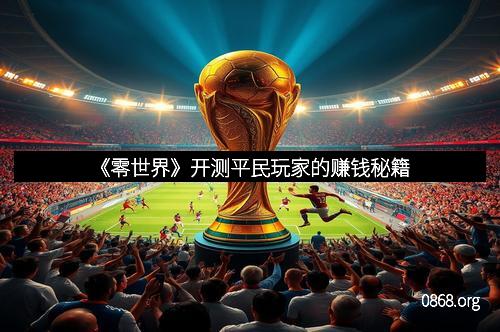 《零世界》开测平民玩家的赚钱秘籍